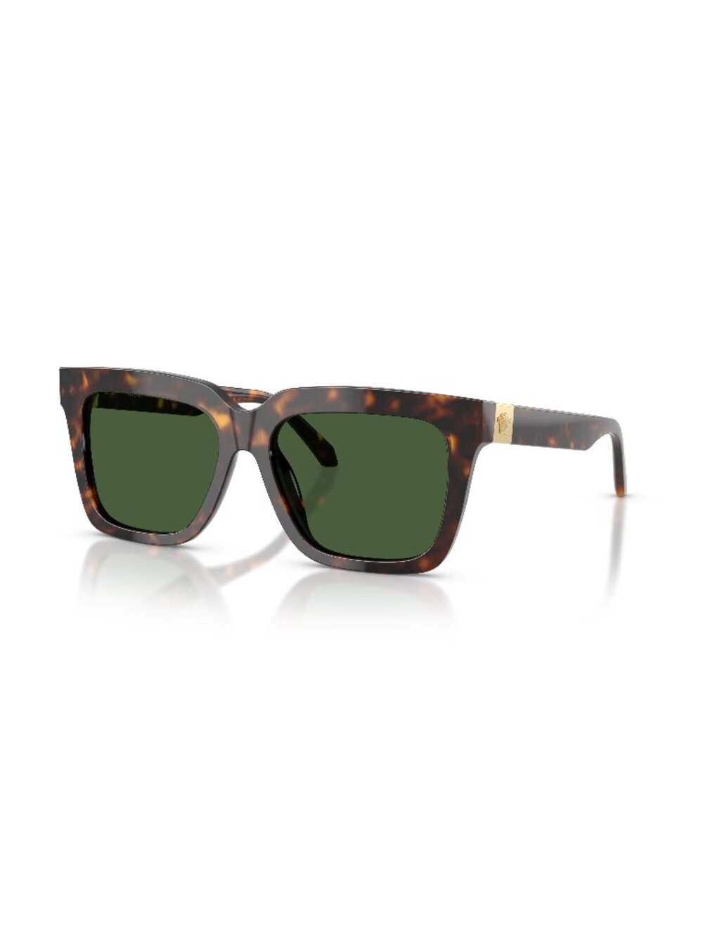 New Versace Women's Sunglasses Havana Acetate Frame VE4498 108 71 55
